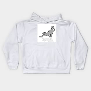 Yoga Cat Kids Hoodie